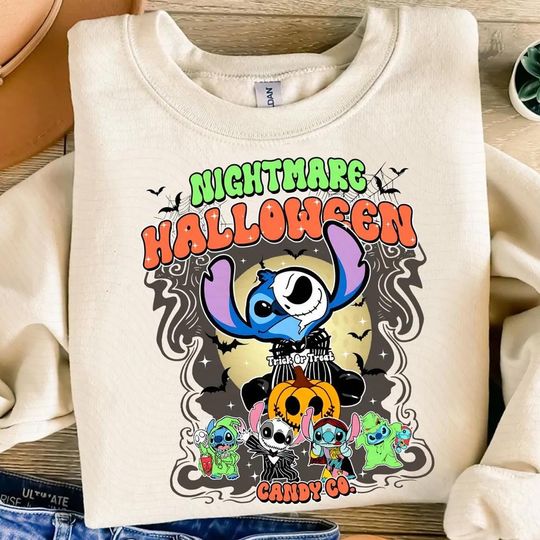 Halloween Nightmare Movies T-Shirt, Scary Halloween Sweatshirt, Spooky Season Tee, Trick or Treat Halloween Shirt
