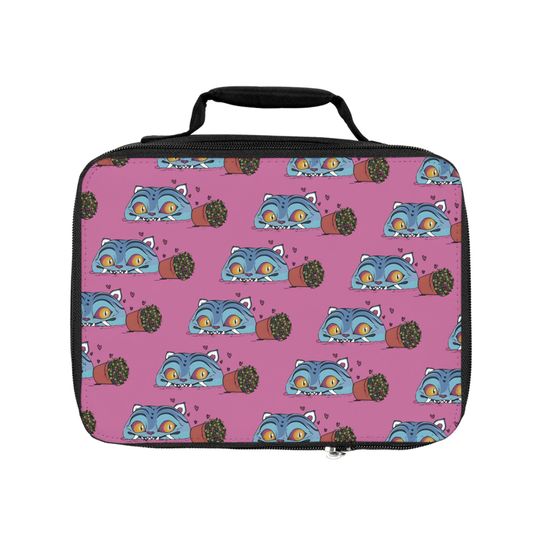 Derpy Kpop Demon Hunters Lunch Box, All Over Bag Insulated Cute K-pop Bento Tote