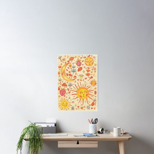 Celestial Spring Poster