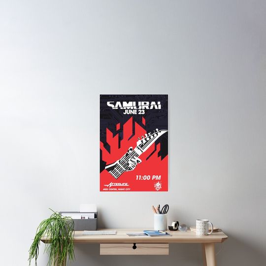 Samurai, Live At The Afterlife Poster