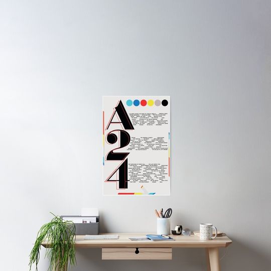 A24 Film Poster Poster