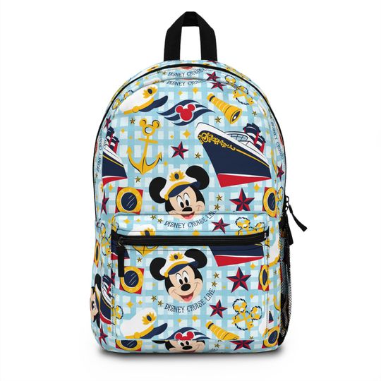 Disney Cruise Backpack, Disney Backpack, Back to School Book Bag