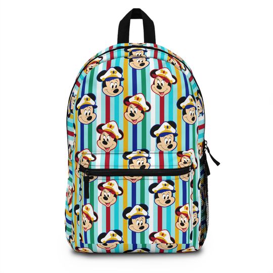 Disney Cruise Backpack, Disney Backpack, Back to School Book Bag