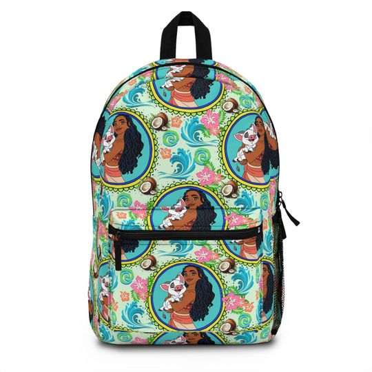 Moana Backpack, Disney Backpack, Back to School Book Bag