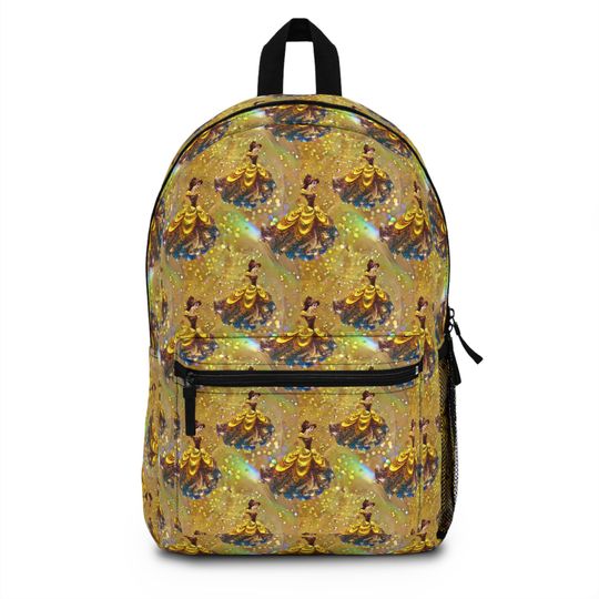 Belle Backpack, Disney Backpack, Back to School Book Bag