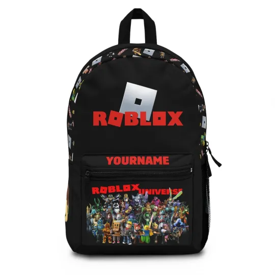 Roblox backpack with name - Personalized for the start of school