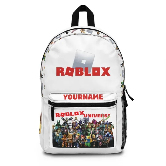 Roblox Backpack with Name - Personalized, Comfortable & Safe for School
