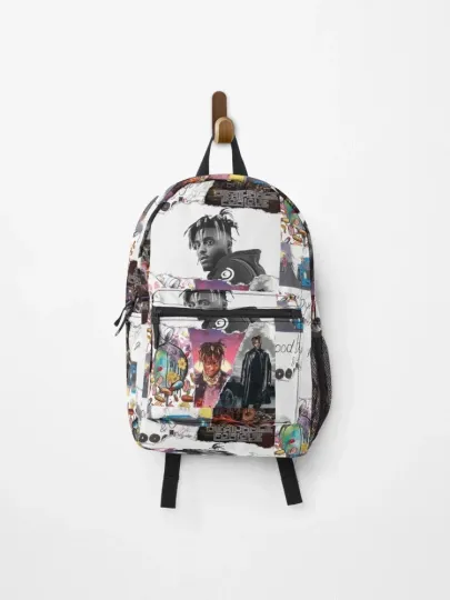 Juice WRLD Backpack, Rapper Memorial Art School Bag for Music
