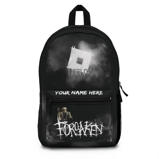 Personalized Roblox Backpack - Forsaken Edition with your desired name