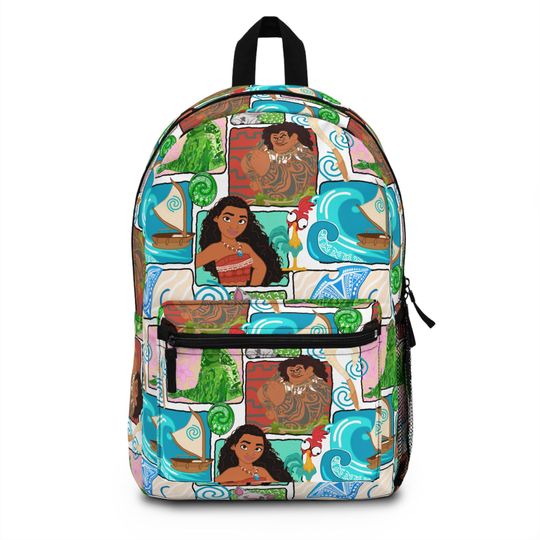 Moana Maui Backpack, Disney Backpack, Back to School Book Bag