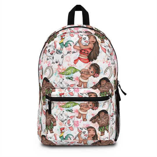 Moana Maui Backpack, Disney Backpack, Back to School Book Bag