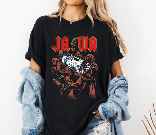 Star Wars Jawa R2D2 Graphic T-Shirt, Droid Repair Tee, Galaxy's Edge, Disneyland Family Matching Shirt