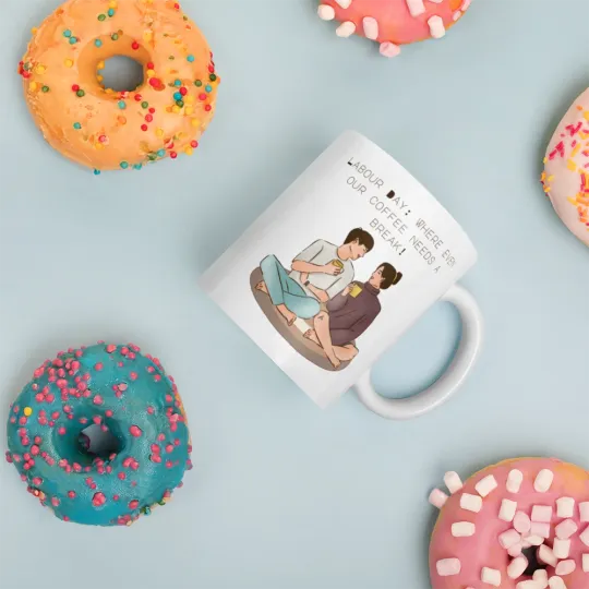 Hand-Designed Labor Day Mug | Ceramic Mug For Labor Day Gift