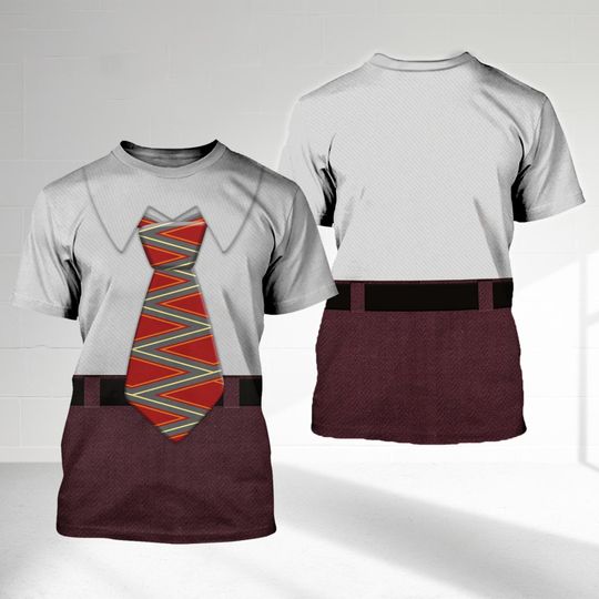 Inside Out Anger Men Suit 3D Shirt, Angry Character Costume Cosplay Shirt, Halloween Costume For Family Group T Shirt, Inside Out Comedy Tee