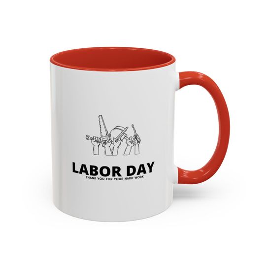 Factory Star Mug Labor Day Drinkware Thankful Gift Cup Hard Work Honor
