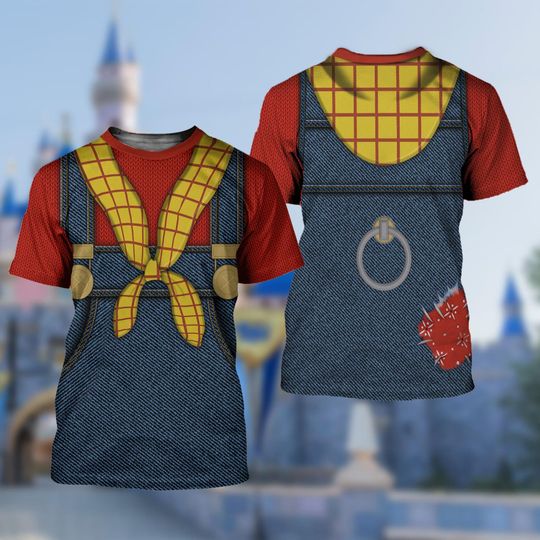 Stinky Pete Villain Toy Story Costume Cosplay 3D T-Shirt, Stinky Pete Men Toy Story Shirt, Halloween Costume For Family Group T Shirt