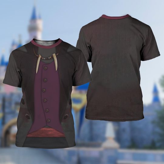 Princess And The Frog 3D Costume Shirt, Dr Facilier Cosplay Tee, Magic Kingdom Shirt, Dr Facilier Halloween Costume for Family Group T-Shirt