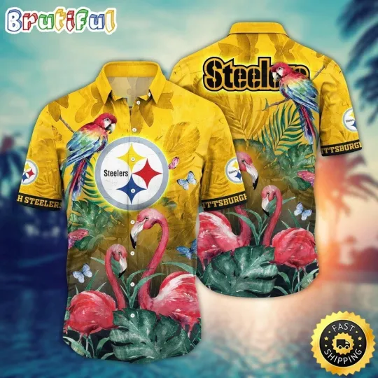 Pittsburgh Football Team Steelerss Hawaiian Shirt