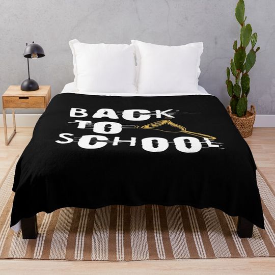 Back To School Throw Blanket