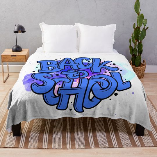 BACK TO SCHOOL Throw Blanket