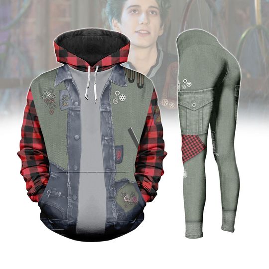 Disney Zed Necrodopolis Costume Hoodie, Women Leggings, Disney Zombies Cosplay Shirt, Zombies Zed Cosplay Costume, Movie Halloween Gift
