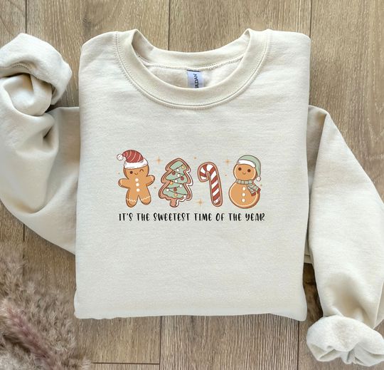 Christmas Cookie Lover Sweatshirt, Funny Christmas Sweatshirt, Holiday Baker Sweatshirt