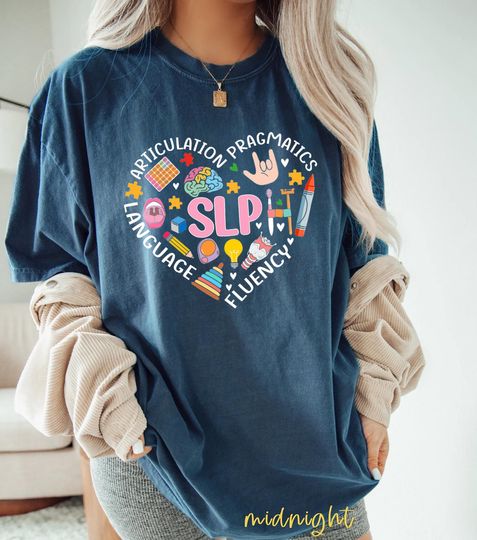 Speech Therapy T-Shirt for Speech-Language Pathologists and Therapists