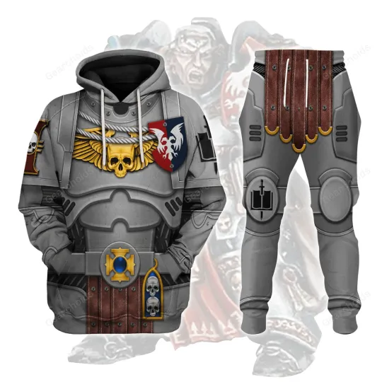 Grey Knights Captain - Costume Cosplay Hoodie Joggers
