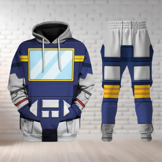 Optimus Prime Costume Cosplay, Transformer Hoodie, Men Joggers