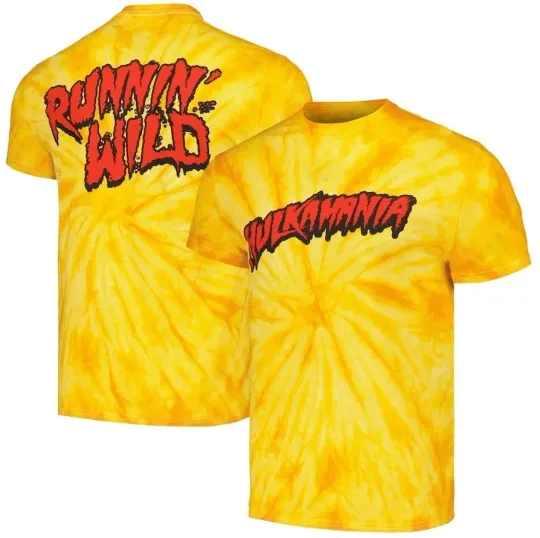 Hulk Hogan Hulkamania Tie-Dye AOP 3D T-Shirt, Gift for Fan