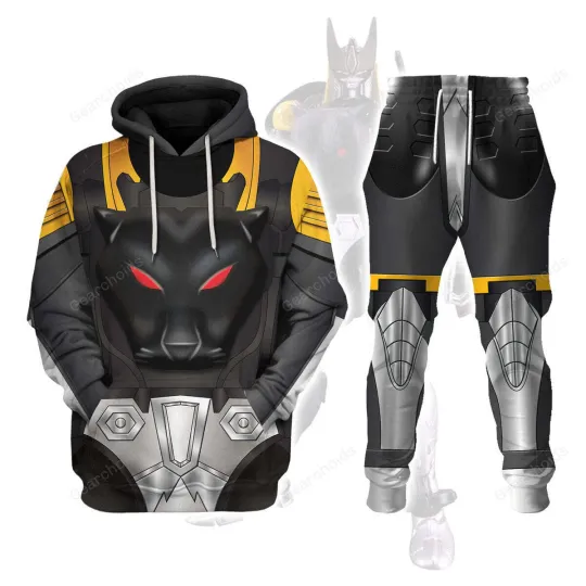 Transformers Shadow Panther - Costume Cosplay Hoodie Joggers