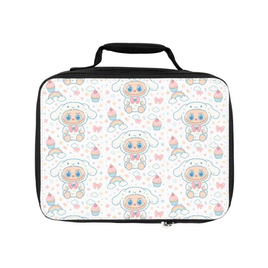 Cute Labubu Cinnamoroll Lunch Bag, Insulated Picnic Kids Lunchbox, School Accessories