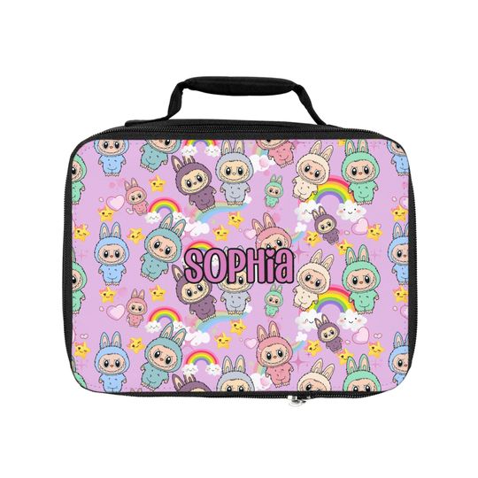 Labubu Lunch Box, Back To School, Kids Lunchbox, Personalized or can leave blank