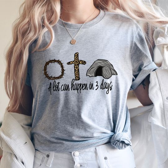 Easter Jesus Shirt for Women, Family T-Shirt, Christian Easter Tee