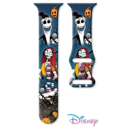 Nightmare Jack Apple Watch Band, Disney Christmas Cartoon Strap, Halloween Watch Band
