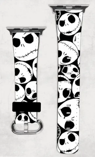 Nightmare Before Christmas Apple Watch Band, Disney Watch Band, Apple Watch Strap