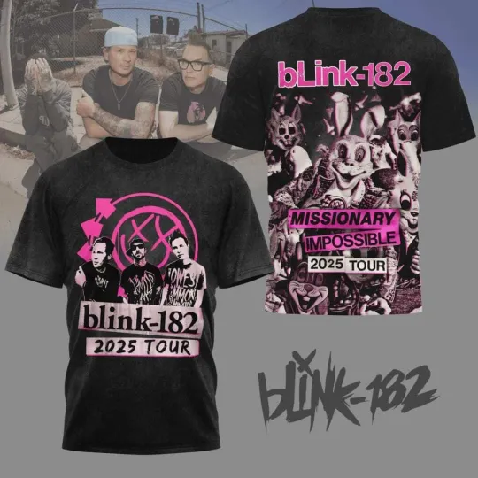 B182 Missionary Impossible 2025 Tour Shirt