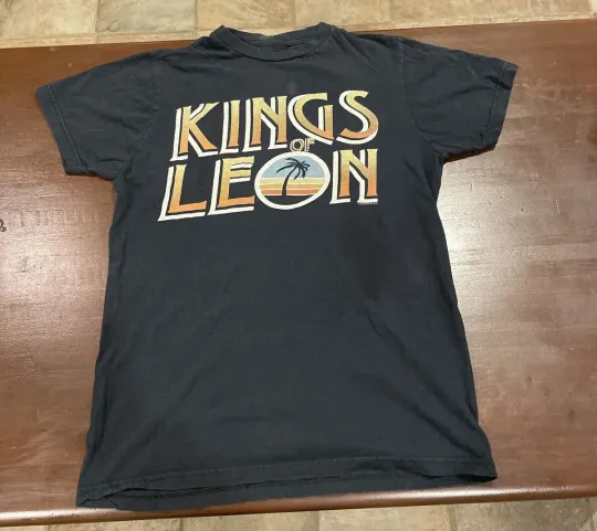 Kings of Leon “The Mighty Mighty” Tour 2025 Black T-Shirt