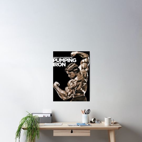 Arnold Schwarzenegger Classic Pumping Iron Poster
