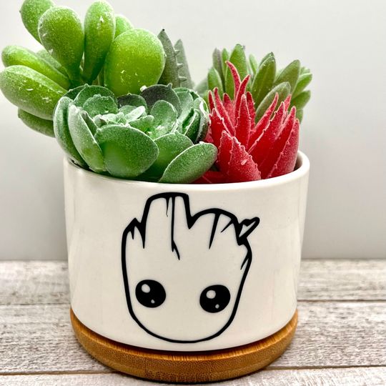 Groot Guardians of the Galaxy Inspired Plant Pot
