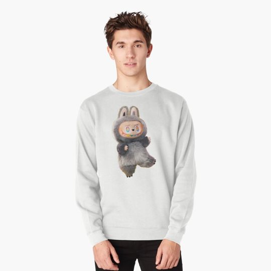 Fluffy Labubu Pullover Sweatshirt
