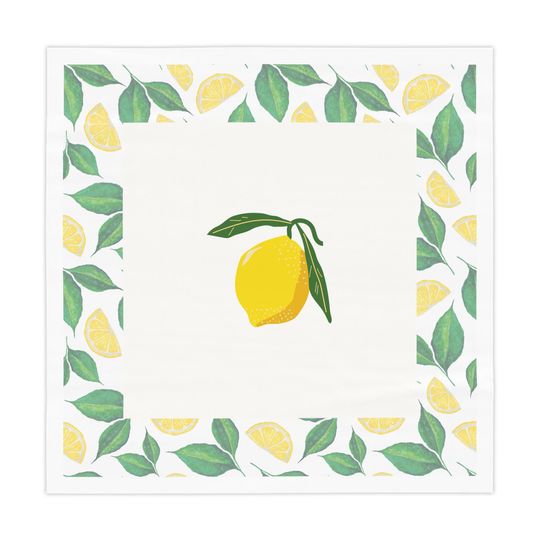 Lemon Mahjong Mat