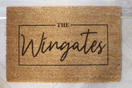 Personalised Custom Doormat - Cozy Coir Welcome Mat
