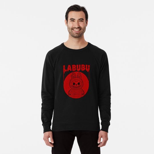 Labubu Edgy Shirt - Parody Shirt Lightweight Sweatshirt