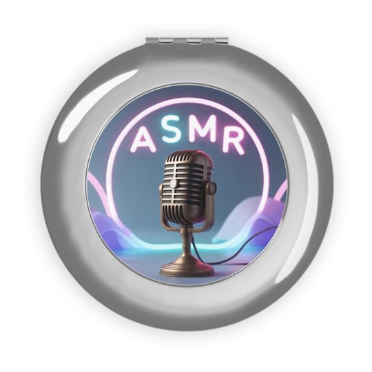 ASMR Compact Travel Mirror, Gift For Her