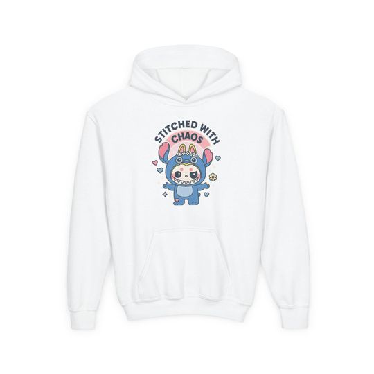 Labubu Sweatshirt Hoodie - Kids Pullover Jumper, Children's Winter Clothing, Cozy Youth Outerwear, Cute Toddler Hooded Top, Colorful Unisex