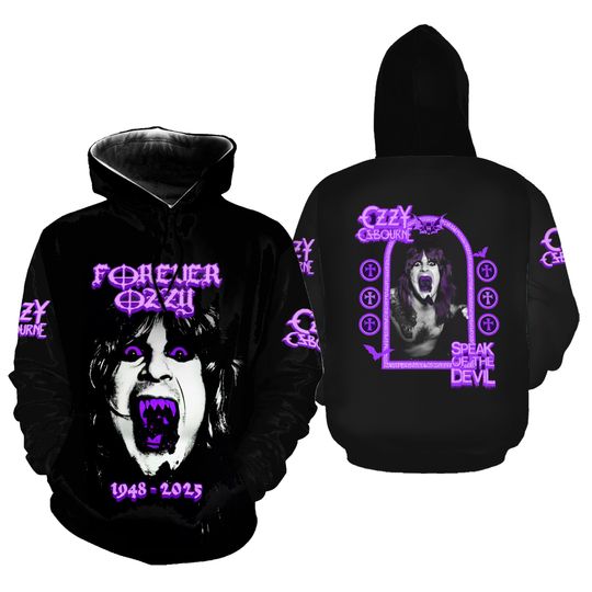 Ozzy Osbourne 3D Hoodie for Fans