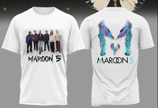 Maroon 5 Love Is Like Us Fall Tour 2025 AOP T-Shirt