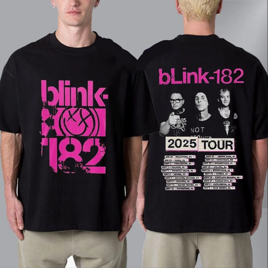 B182 Missionary Impossible Tour 2025 Schedule Tour Dates Two Side T-shirt