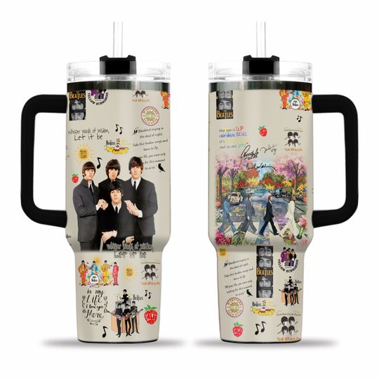 The Beatles Limited Edition Tumbler Cup 40oz